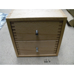 Hülsta XELO Steckkasten mit Schubladen / Strukturbuche