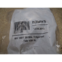 Hülsta BB 1851 Trägerteil Tab V26 SL 20 Stück
