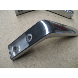 Hülsta Bettfüße Edelstahl groß / B-Ware