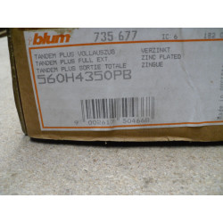 Blum Tandem Plus Vollauszug