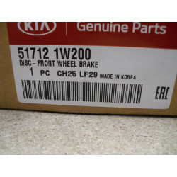 Kia Rio III Bremsscheibe 51712 1W200