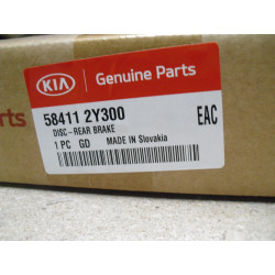 Kia Sportage Bremsscheibe 58411 2Y300