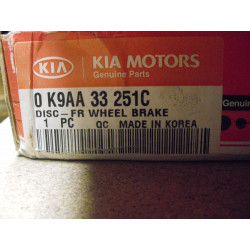 Kia Clarus  Bremsscheibe OK9AA 33251C