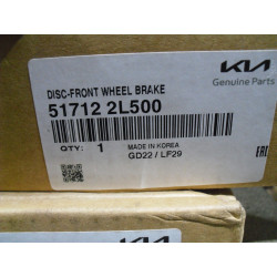 Kia cee´d / Soul  Bremsscheibe 51712 2L500