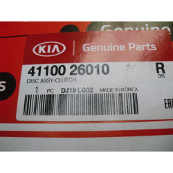 Kia 41100 26010 Kupplungsscheibe