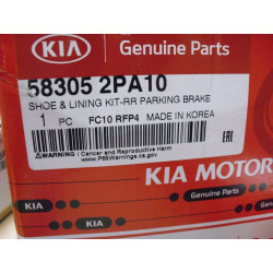 KIA Sorento II Bremsbackensatz 58305 2PA10