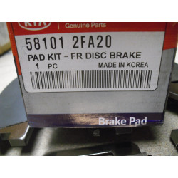 Kia Bremsbelag 58101 2FA20