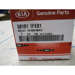 Kia Bremsbelag 58101 1FE01