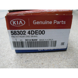 Kia Bremsbelag 58302 4DE00