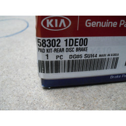Kia Bremsbelag 58302 1DE00