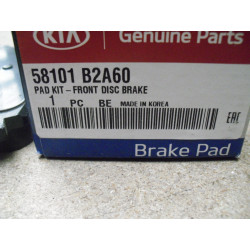 Kia Bremsbelag 58101 B2A60