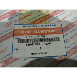KIA K2500 Bremsbackensatz 0K710 2638Z