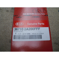 Kia Glühkerzen 36710 2A200FFF / 4er Set