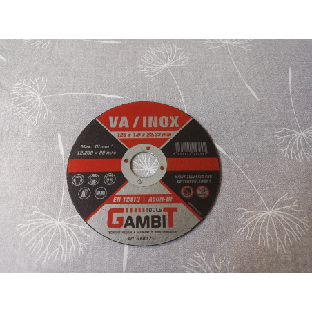 Technolit / Gambit Trennscheibe 125mm X 1.0mm VA / INOX