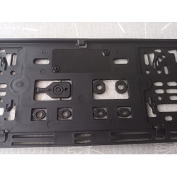 100 X Kennzeichenhalter 520mm mit Werbeaufdruck / Kia-Servicepartner