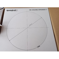 Quadral IN-Ceiling Speaker 7 / Einbaulautsprecher weiß
