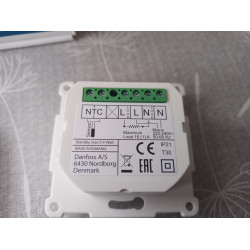 Danfoss DEVI Reg Touch Thermostat weiß