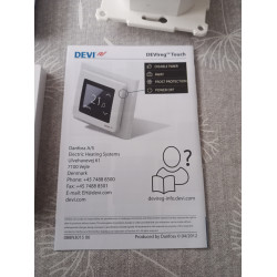 Danfoss DEVI Reg Touch Thermostat weiß