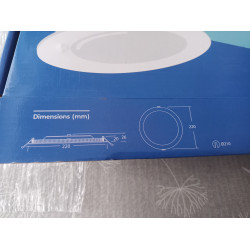 Zoe Vario LED Einbaulampe 22cm
