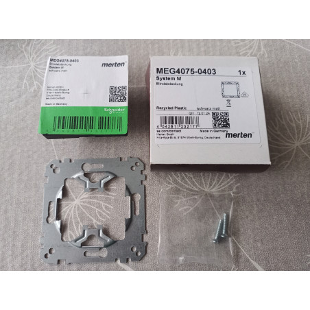 Merten MEG4075-0403 Blindabdeckung Anthrazit System M