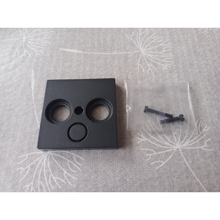 Merten 297514 Antennensteckdose Zentralplatte Anthrazit System M