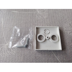 Merten 296719 Antennensteckdose / Zentralplatte Polarweiß System M
