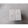 Merten 432419 Wippe für Rollladenschalter Polarweiß System M