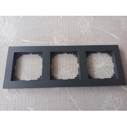 Merten MEG 4030-3614 Rahmen 3fach Anthrazit System M-Pure