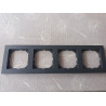 Merten MEG 4040-3614 Rahmen 4fach Anthrazit System M-Pure