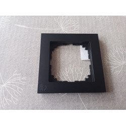 Merten MEG 4010-3603 Rahmen 1fach  schwarz System M-Pure