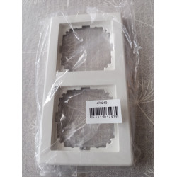 Merten 478219 Rahmen 2fach Polarweiß System M-Smart