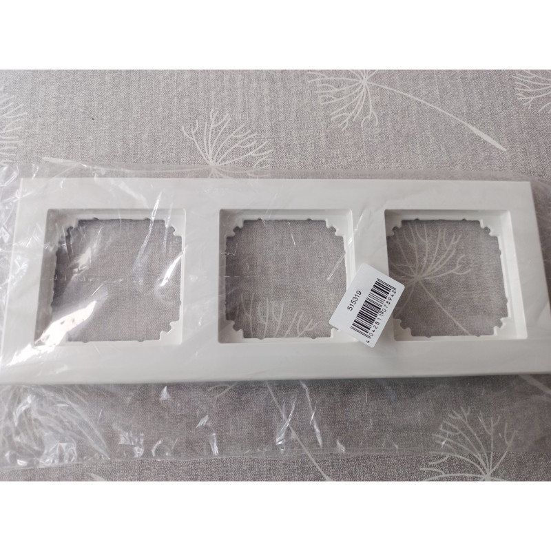 Merten 515319 Rahmen 3fach Polarweiß System M-Plan