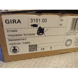 Gira 315100 Wipptaster