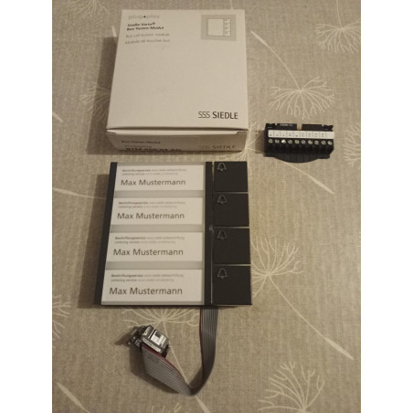 Siedle BTM 650-04 AG Bus Tastenmodul  4fach