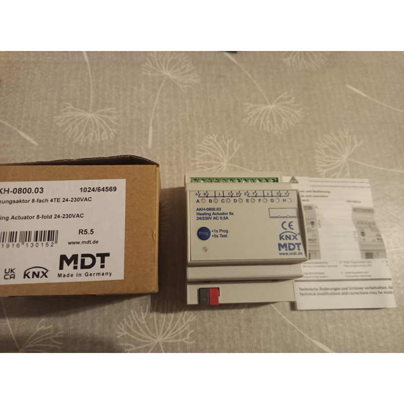 MDT AKH 0800.03 Heizungsaktor 8fach