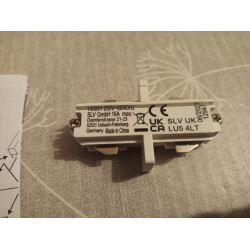 SLV 143091 Längsverbinder weiß